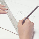 Dekton 300mm Metric & Imperial Stainless Steel Marking Straight Ruler Rule