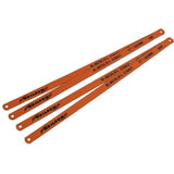 Neilsen 4pc Hacksaw Blade Set 300mm Bi-metal Cobalt 18 24 Tpi 12"