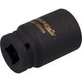Neilsen 3/4" Drive Standard Deep Square Metric Single Impact Socket 38mm