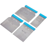 BlueSpot 4pc Scrapers Paint Flexible Filling Knife Decorators Scraper 50mm-120m