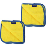Goodyear 2pc Microfibre Buffing Microfibre Car Cleaning Cloth Wash Absorbent