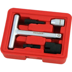 Neilsen 5pc Oil Service Profile Set 1/4+3/8 Drive For Plastic Oil Drain Plug