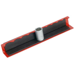 Neilsen 1/4" Magnetic Portable 10 Socket Holder Rail Retaining Rack Holders