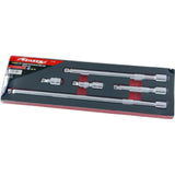Neilsen 5pc 1/2" Socket Extension Bar Set 50mm 75mm 125mm 250mm 375mm Extra Long