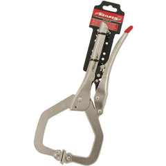 Neilsen 11" Long Reach Locking Mole Grip C Clamps Work Welding Woodwork Clamp