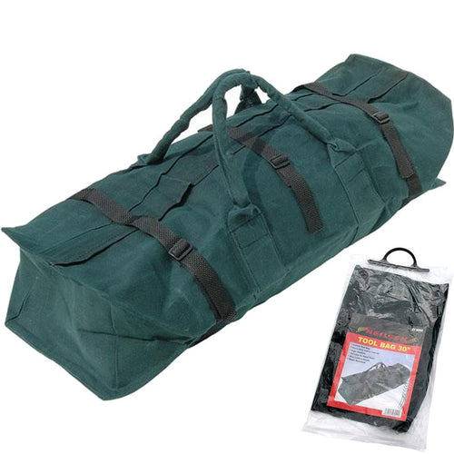 Neilsen 30" Large Water Resistant Canvas Tool Bag Zip Up Extra Holdall Case Box