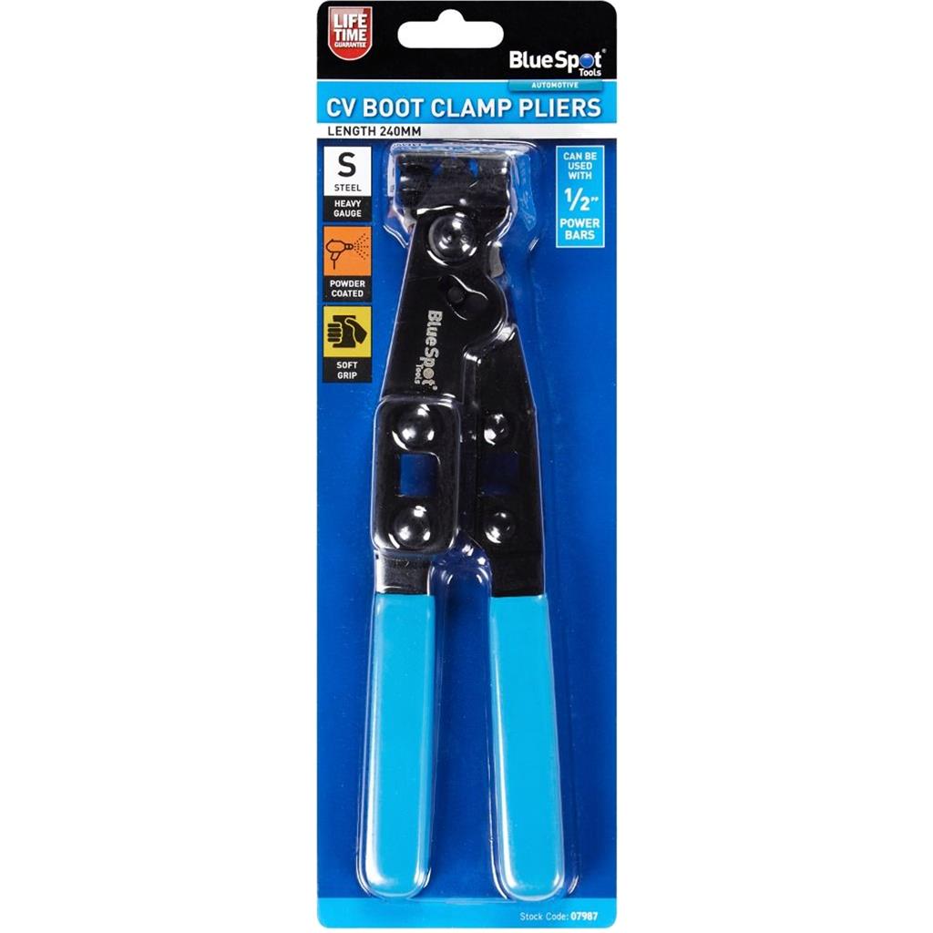 Bluespot Ear Type CV Joint Boot Clamp Pliers Clip Coolant Steering Hose Plier