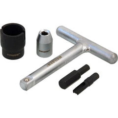 Neilsen 5pc Oil Service Profile Set 1/4+3/8 Drive For Plastic Oil Drain Plug