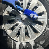 Goodyear 10pc Car Detailing Brush Cloth Interior Wheel Valet Pro Cleaning Kit