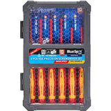 Bluespot 6pc Precision Screwdriver Magnetic Tips VDE Repair Phillips Slotted Set