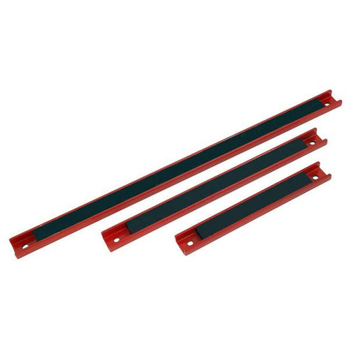Neilsen 3pc Magnetic Bar Tool Holder Storage Rack Organiser Rails 8" 12" & 18"