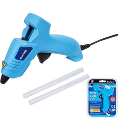 Bluespot Hot Melt 10W Corded Glue Gun With Foldaway Stand Craft Wood Plastic
