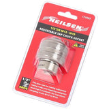 Neilsen Adjustable Interchangeable Tap Wrench Ratchet Chuck Socket 1/2"  M13-M19