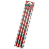 Neilsen 4pc Masonry Drill Bit Set 6 8 10 & 12mm Bits For Brick & Concrete