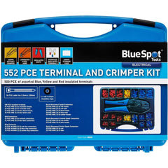 BlueSpot 522pcs Car Electrical Wire Terminals Insulated Crimp Connectors Set
