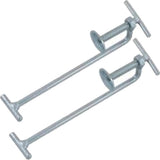 Neilsen 2pc T Bricklaying Profile Clamp Brick DIY Building Clamps 175mm