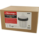 Neilsen Disposable Paint Sprayer Spray Gun Mixing Liners & Lid Kit Cup 600ml