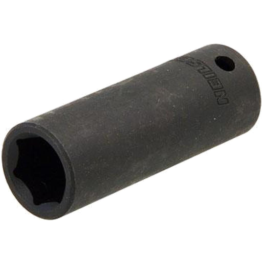 Neilsen 1/2" Drive Standard Deep Square Metric Single Impact Socket 18mm