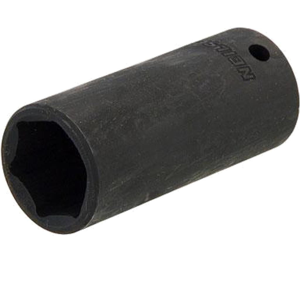 Neilsen 1/2" Drive Standard Deep Square Metric Single Impact Socket 24mm