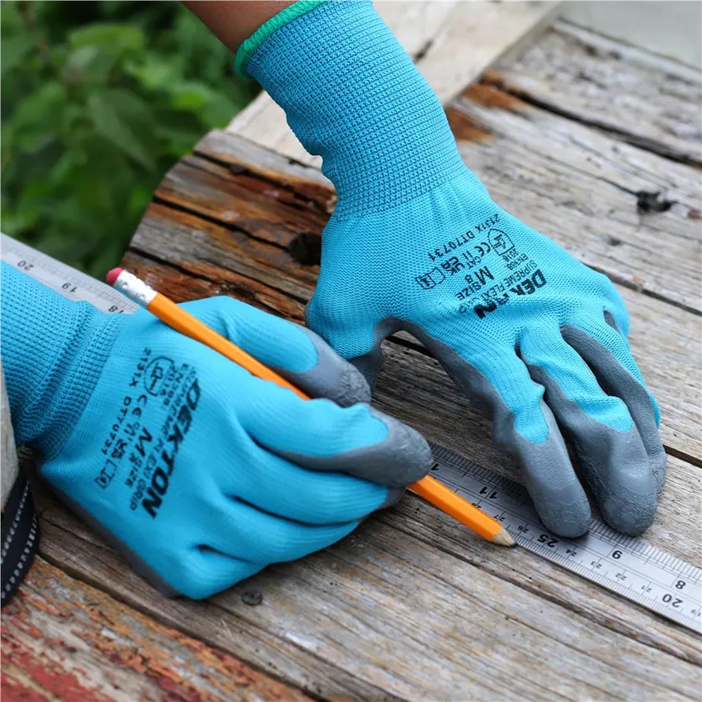 Dekton Latex Coated Supreme Flexi High Grip Work Gloves 1pc 6pc Or 12pc