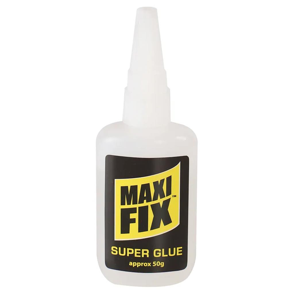 Mega Fix 12pc Super Glue 50g Quality Adhesive Plastic Rubber Bonding Gluing