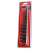 Neilsen 13pc Male T Type Bit Star Socket Set T8 - T60 1/4" 3/8" Torx Drive