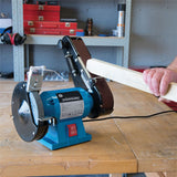 Silverline 240W Multi Bench Grinder Polisher Belt Sander Grinding Sanding Tool