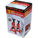 Neilsen 3 Ton Jack Axle Stands Lifting Stand Car Caravan Floor Jacks Vehicle 2pc