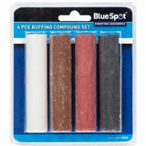 Bluespot Polishing Buffing Compound Bar Set Metal Brass Gold Stainless Steel