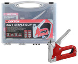 Dekton 3 In 1 Heavy Duty Staple Nail Gun Set Tacker 10 12 14mm with 600 Staples