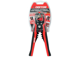 Dekton Automatic Wire Cable Cutter Stripper Crimping Crimper Plier Tool Pro