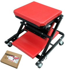 Neilsen Mechanic Foldable Z Creeper Mobile Work Chair Stool Trolley Seat 36"