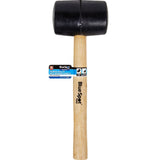 BlueSpot 32oz Black Rubber Hammer Mallet Hardwood Shaft Grip Handle DIY