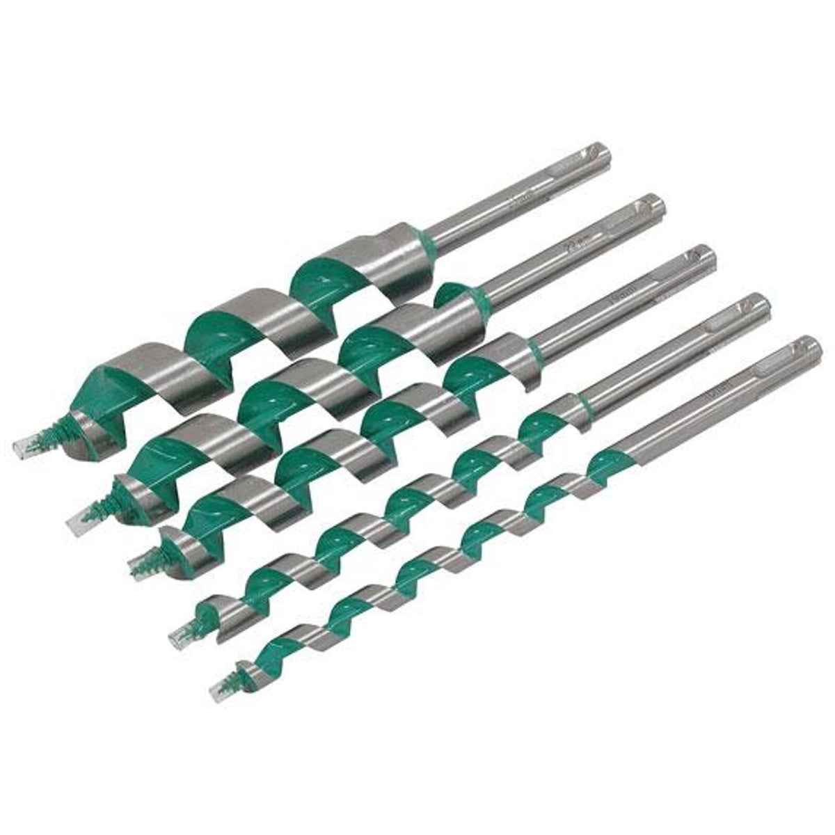 Neilen Sds Auger Wood Drill Bits Drilling Drills Bit Set 10mm - 25mm