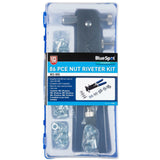 BlueSpot 86pc Threaded Rivet Nut Setting Insert Riveting Gun Rivnut Tool M3 - M8