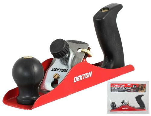 Dekton Smoothing Plane 230mm Planer For Wood Smoothes Doors & Timber 9" DT40210