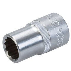 King Dick 13mm 12 PT Single Metric Polished Standard 1/2" Drive Socket