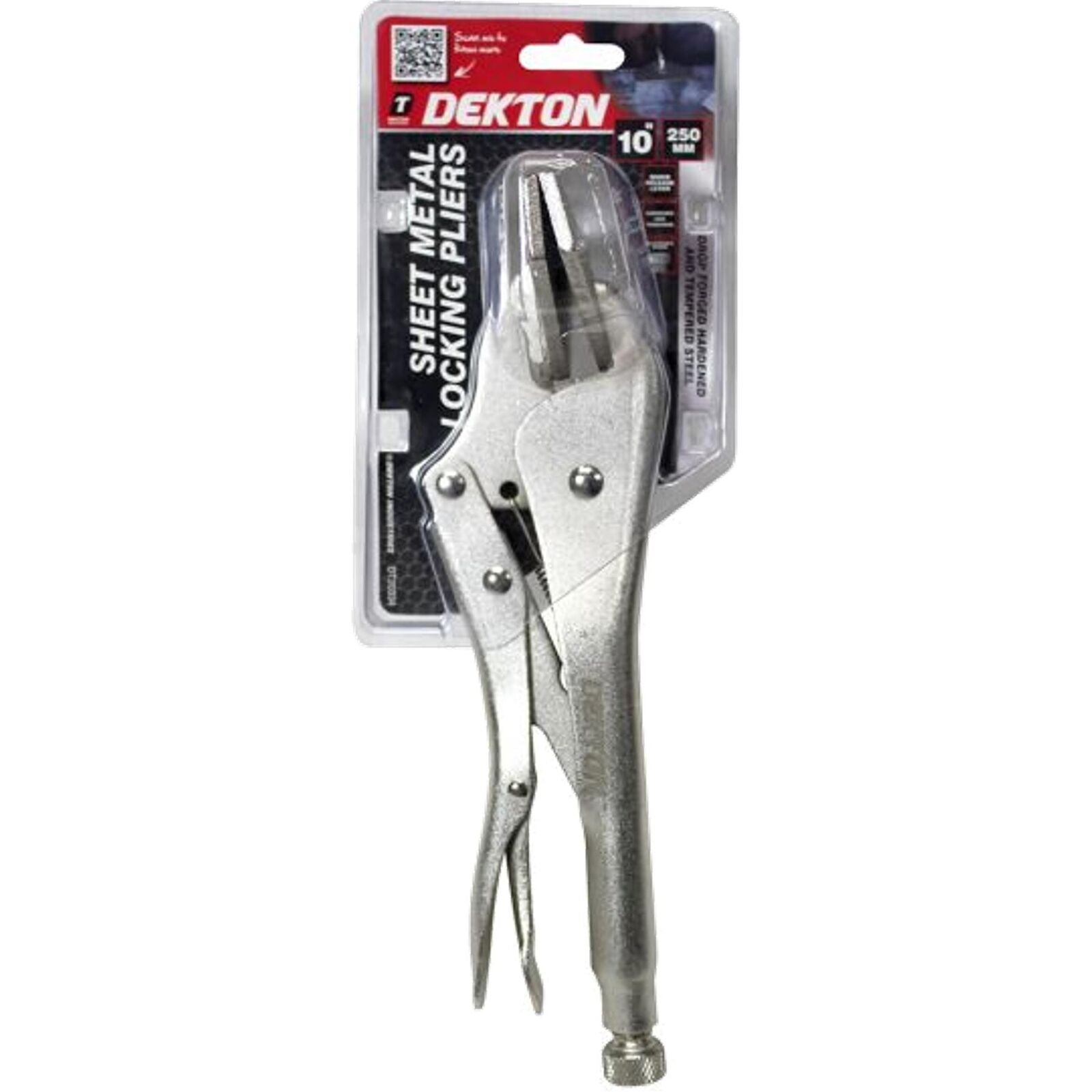 Dekton Sheet Metal Locking Grips Plier Tool Mole Grip Pliers Quick Release 10"