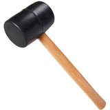 BlueSpot 32oz Black Rubber Hammer Mallet Hardwood Shaft Grip Handle DIY
