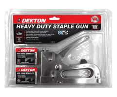 Dekton Staple Gun Heavy Duty Tacker with 800 Staples Upholstery Stapler