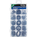 BlueSpot 285pc Assorted DIY Workshop Automotive Internal & External Circlip Set