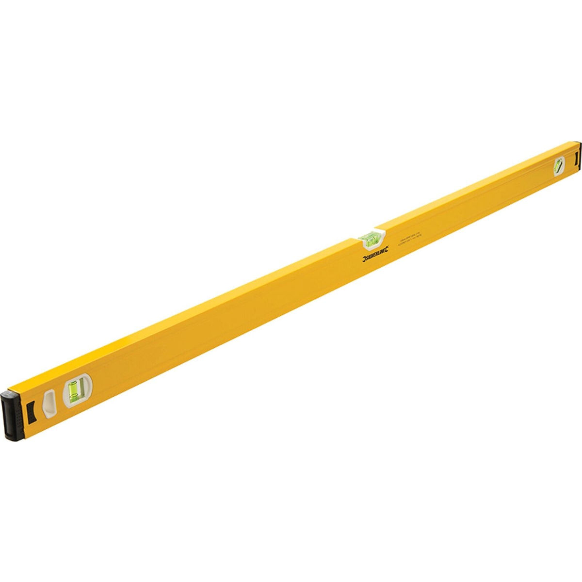 Silverline Spirit Level Trade Box Tool Builders & DIY Vial 1200mm 48" 120cm