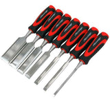 Neilsen 7pc Wood Bevel Edge Carpentry Joiner Woodwork Chisel Set 6mm - 38mm