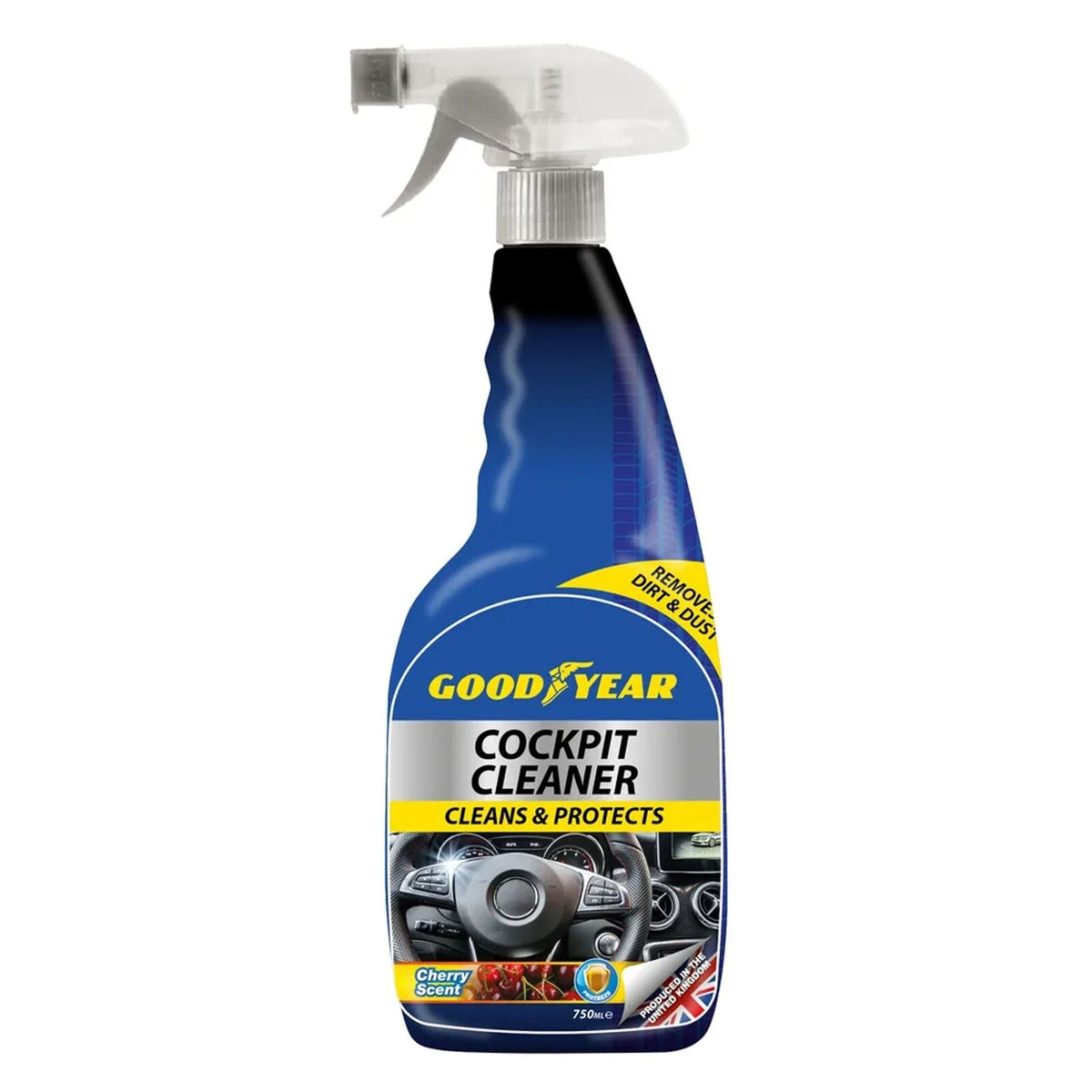 Goodyear Car Cockpit Dit Dust Removal Cleaning Clearer Spray 750ml