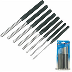 Silverline Parallel Pin Punch Drift Set 200mm 8 Piece 2.4 - 9.5mm Mechanics Tool