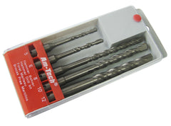 5pc SDS Drill Bit Set 5-6 x 110mm 8-10-12 x 160mm Drop Forged Hardened Bits