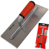 Neilsen 280mm Adhesive Notched Tile Tiling Serrated Spreading Trowel Tool