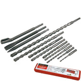 Neilsen 12pc SDS Masonry Electric Hammer Drill & Chisels Bit Set Brick Concrete