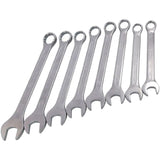 Neilsen Spanner Set Cold Stamped Metric Combination Wrench 20mm - 32mm 8pc
