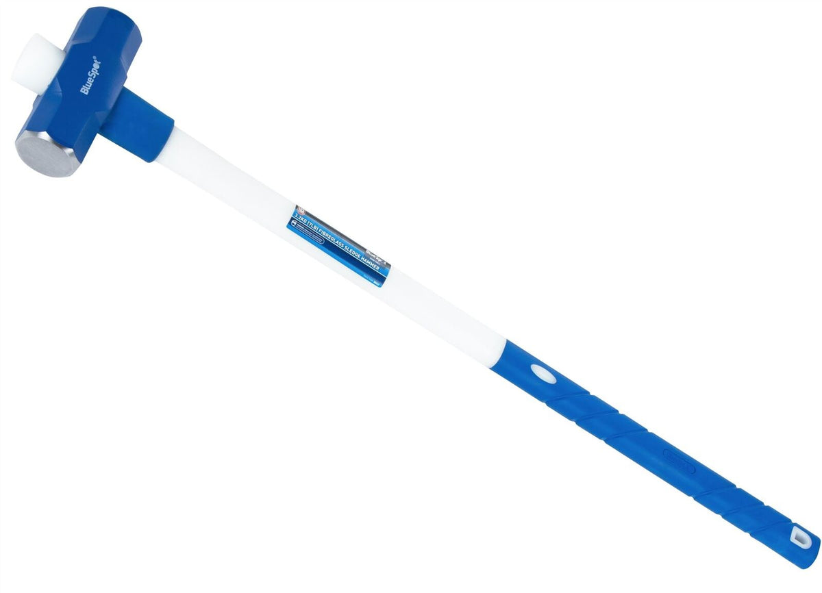 BlueSpot 10lb Sledge Lump Hammer Fibreglass Shock Absorbing Shafted Handle 26614